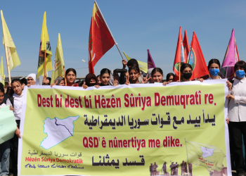 ‘Dest bi dest bi Hêzên Sûriya Demokratîk re’