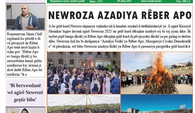 NEWROZA AZADIYA RÊBER APO