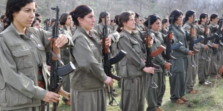 Artêşbûna jin bi PKK re hatiye avakirin