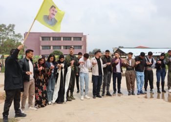 Zanîngeha Rojava rojbûna Rêber Apo pîroz kir