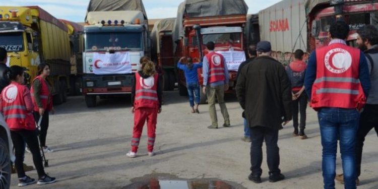 Kampaniya alîkariyê ya heyva Sor a kurd