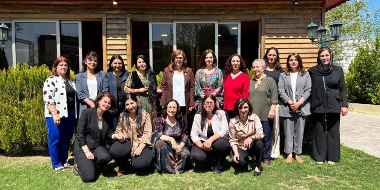 ‘Armanca me yekbûyîna jinên her çar parçeyên Kurdistanê ye’