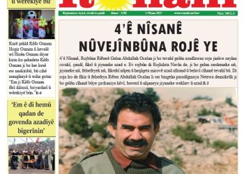 4’Ê NÎSANÊ NÛVEJÎNBÛNA ROJÊ YE