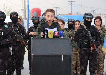 Hêzên Ewlekariyê ya Jin dijî şaneyên DAIŞ’ê li kampa Roj operasyon da destpêkirin