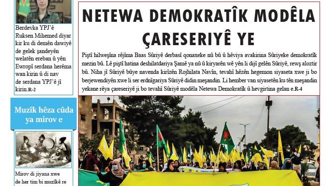 NETEWA DEMOKRATÎK MODÊLA ÇARESERIYÊ YE