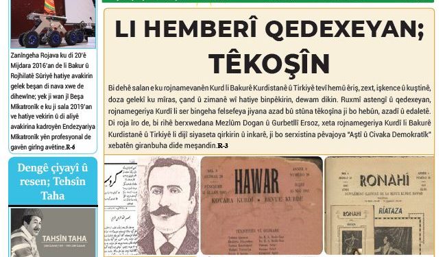 LI HEMBERÎ QEDEXEYAN; TÊKOŞÎN