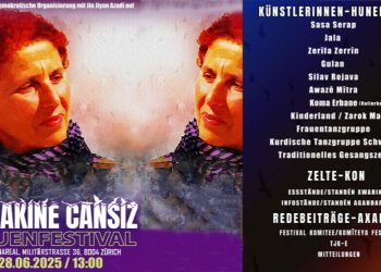 Festîvala Sakîne Cansiz ya 12’emîn wê li Zurchê bê lidarxistin