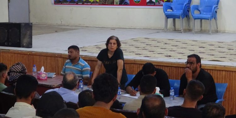 Gaziyên şer rewşa siyasî û rêxistinî nîqaş kirin