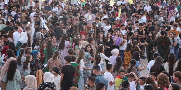 Li Qamişlo şoreşa 19’ê Tîrmehê bi heyecaneke mezin hate pîrozkirin