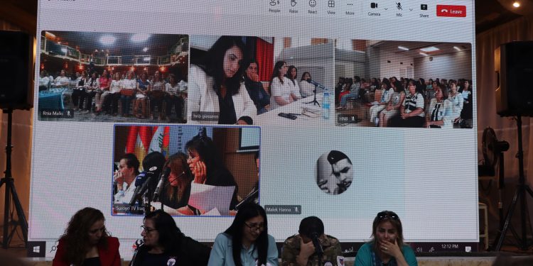Yekîtiya Jinên Beth Nehrên ji bo jinên Suryanî kongreyek li dar xist