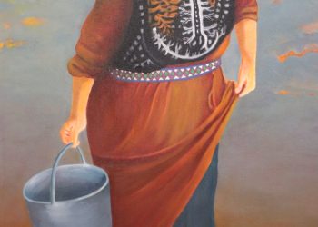 Di tabloyên wî de ked û berxwedana jinan