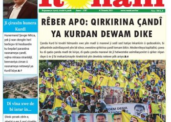 RÊBER APO: QIRKIRINA ÇANDÎ YA KURDAN DEWAM DIKE