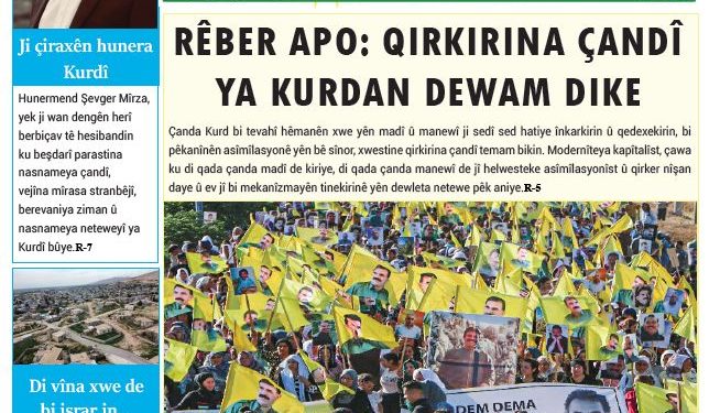 RÊBER APO: QIRKIRINA ÇANDÎ YA KURDAN DEWAM DIKE