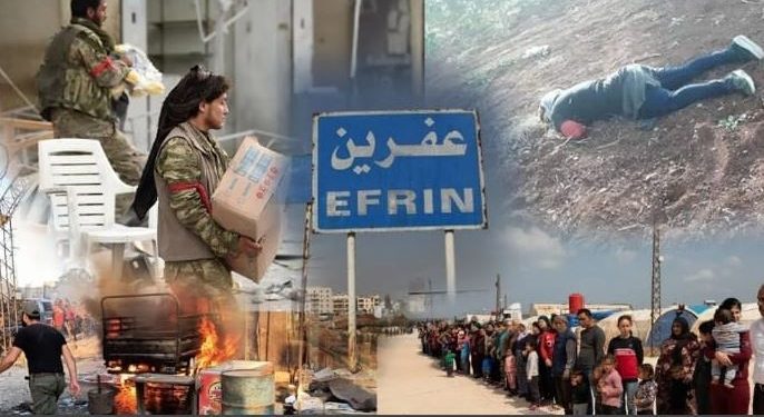 ‘Dewleta Tirk dixwaze îradeya gelê Efrînê bişkîne’
