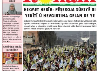 HIKMET HEBÎB:  PÊŞEROJA SÛRIYÊ DI YEKÎTÎ Û HEVGIRTINA GELAN DE YE
