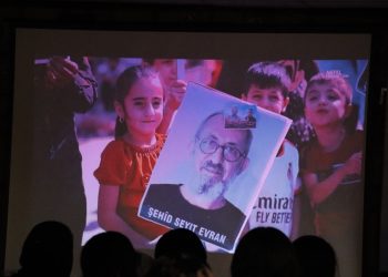 Şehîd Seîd Evran di 2’emîn Salvegera Şahadeta xwe de li bajarê Qamişlo hat bi bîranîn