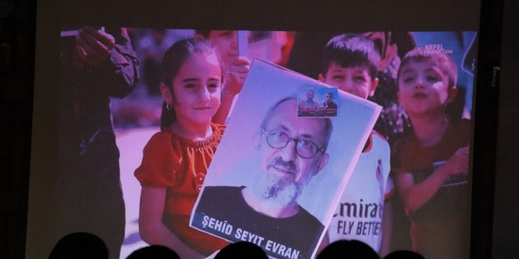Şehîd Seîd Evran di 2’emîn Salvegera Şahadeta xwe de li bajarê Qamişlo hat bi bîranîn