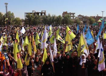 Li bajarê Dêrikê mitîngeke girseyî hat lidarxistin
