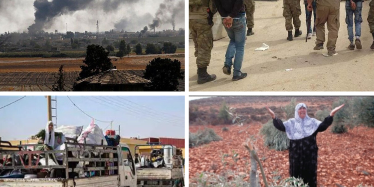 Li herêmên dagirkirî sûcên dijmirovî