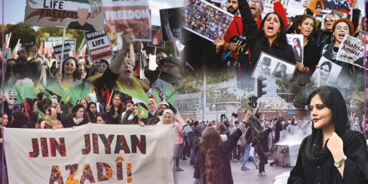 Serhildana Serdemî a Jin, Jiyan, Azadî teqîna dengê serhildêr û azadîxwazan bû