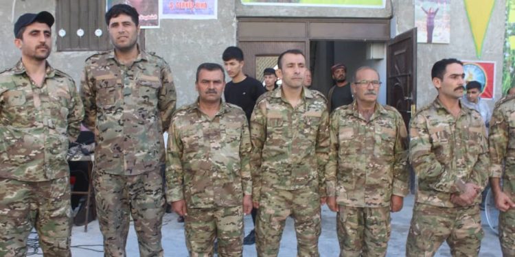 Dewreya Şehîd Serkêş Riha ya gaziyên şer bi dawî bû