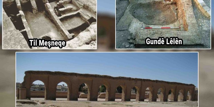 Li herêma Bakur û Rojhilatê Sûriyê 3 cihên şûnwariyê…(8)