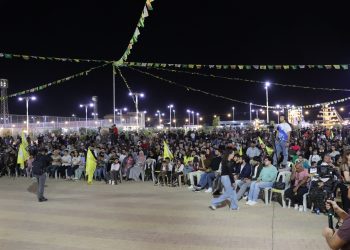 Ji bo piştgiriya QSD’ê li Qamişlo konsertek hat lidarxistin