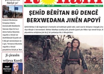 ŞEHÎD BÊRÎTAN BÛ DENGÊ BERXWEDANA JINÊN APOYÎ