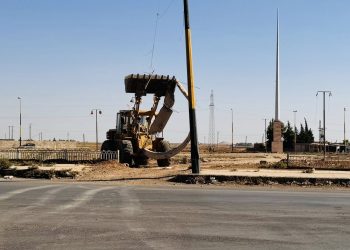 Çerxeriya Zorê a bajarê Qamişlo tê paqjikirin û sererastkirin