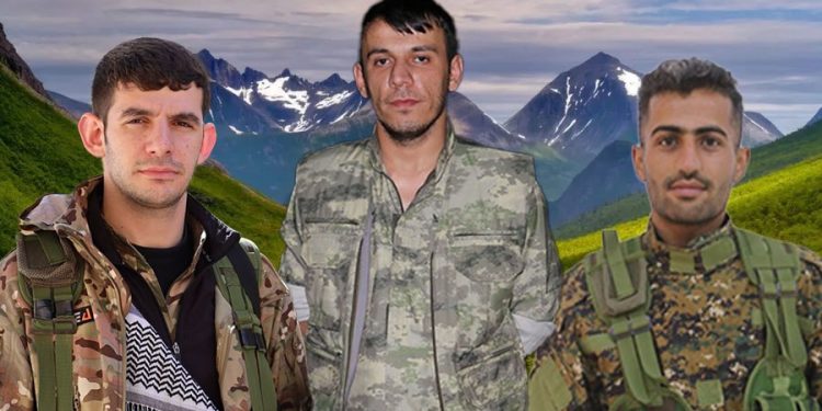 Gaziyên şer; Em hevrêyên xwe Hogir, Serkêş û Hemze bi rêzdarî bi bîr tînin