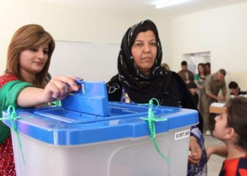 Beşdarbûna jin di hilbijartina Parlementoya Îraqê de