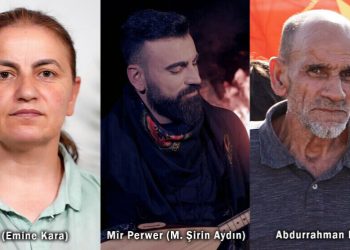 Evîn Goyî, Mîr Perwer, Abdurrahman Kizil şehîdên azadiyê