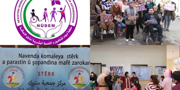 Xebatên salekê yên rêxistinên Stêrk û Nûdem