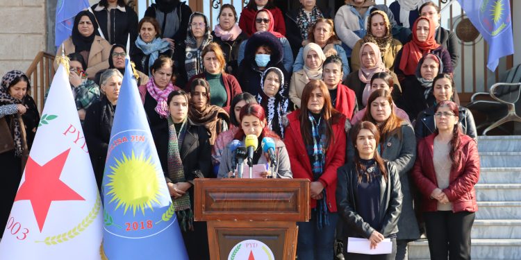 Meclisa Jin a PYD’ê bidawîbûna kampaniyaya ku sê heyvan dirêjkiribû ragihand