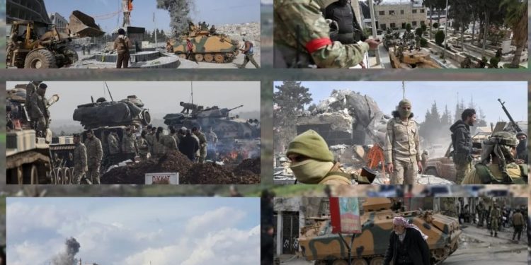 20’ê Çileya 2018’an; Destpêka dagirkirin û birîna Efrînê