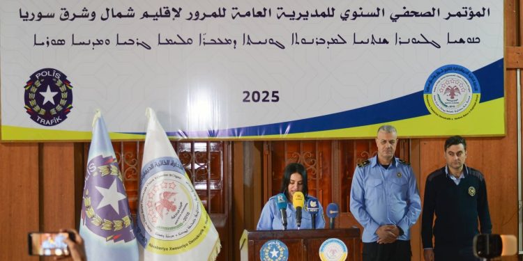 ‘Di sala 2025’an de li Bakur û Rojhilatê Sûriyê 3732 qezayê tirafîkê rûdan e’