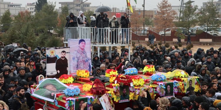 Li Qamişlo 11 Şehîdên azadiyê hatin oxirkirin