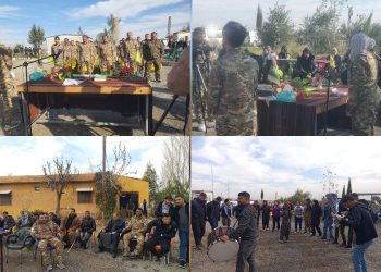 Ji Akademiya Şehîd Deştî 21 gaziyên şer mezûn bûn