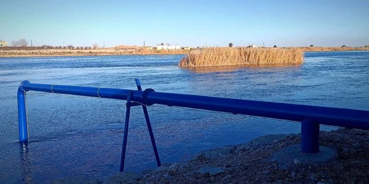 Projeyeke nû ya avê êşa tîbûnê li gundê Elbû Receb ê Tebqayê bi dawî dike