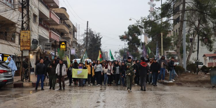 Gelê Efrînê yên li Qamişlo ji bo Şêxmeqsûd û Eşrefiyê seferberiya xwe îlan kirin