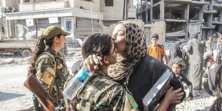 Jina li Reqayê; Salên DAIŞ’ê, Rizgarkirin, Rêveberiya Xweser û pêvajoya dawiyê