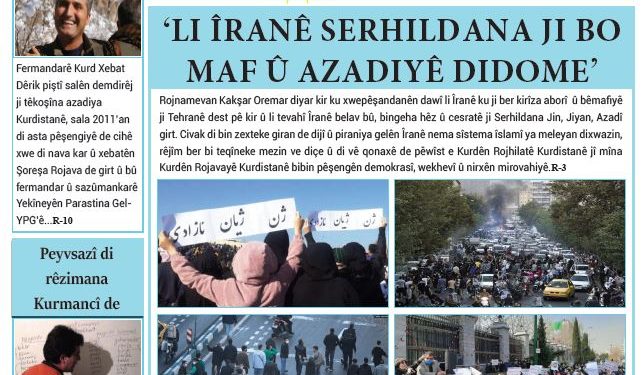 ‘LI ÎRANÊ SERHILDANA JI BO MAF Û AZADIYÊ DIDOME’