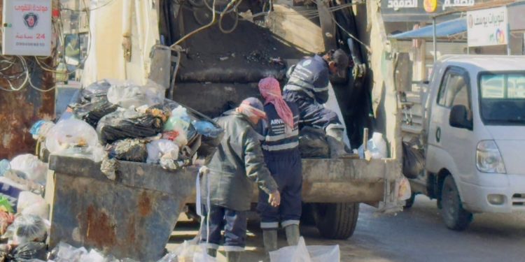 Tevî zor û zehmetiyê karê Şaredariya Gel a Qamişlo berdewam e