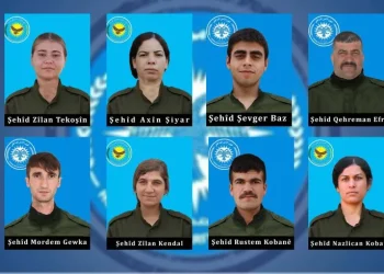 Nasnameyên şehîdên berxwedana Şêxmeqsûdê hatin aşkerakirin
