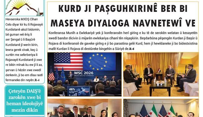 KURD JI PAŞGUHKIRINÊ BER BI MASEYA DIYALOKA NAVNETEWÎ
