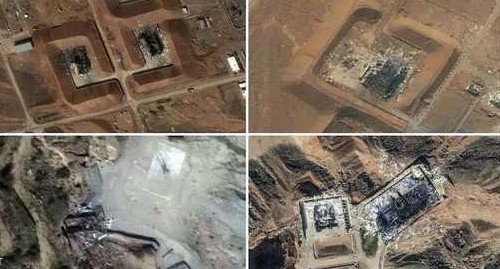 Wêneyên asîmanî rûxandina mûşekên Îranê dide eşkerekirin