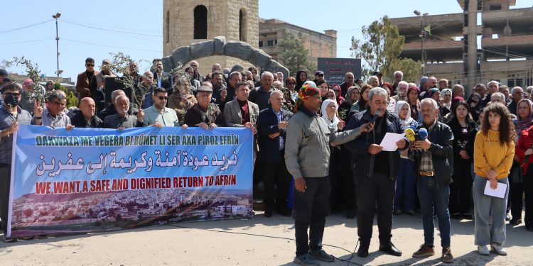 Meslîsa Efrînê ji bo salvegera 8’emîn a dagirkirina Efrînê daxuyaniyek da