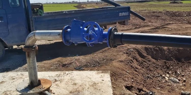 Projeyên dabînkirina avê li bajarê Qamişlo