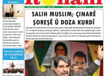SALIH MUSLIM; ÇINARÊ ŞOREŞÊ Û DOZA KURDÎ