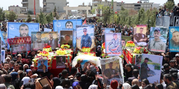 Şêniyên Qamişlo 8 pekrewanên azadiyê oxir kirin